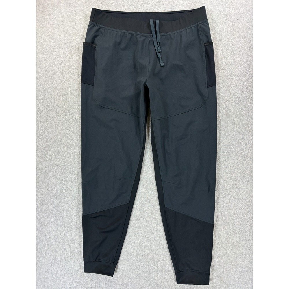 Brooks Run Happy Athletic Fit Jogger Pants (Men's Large) Black - 34x29